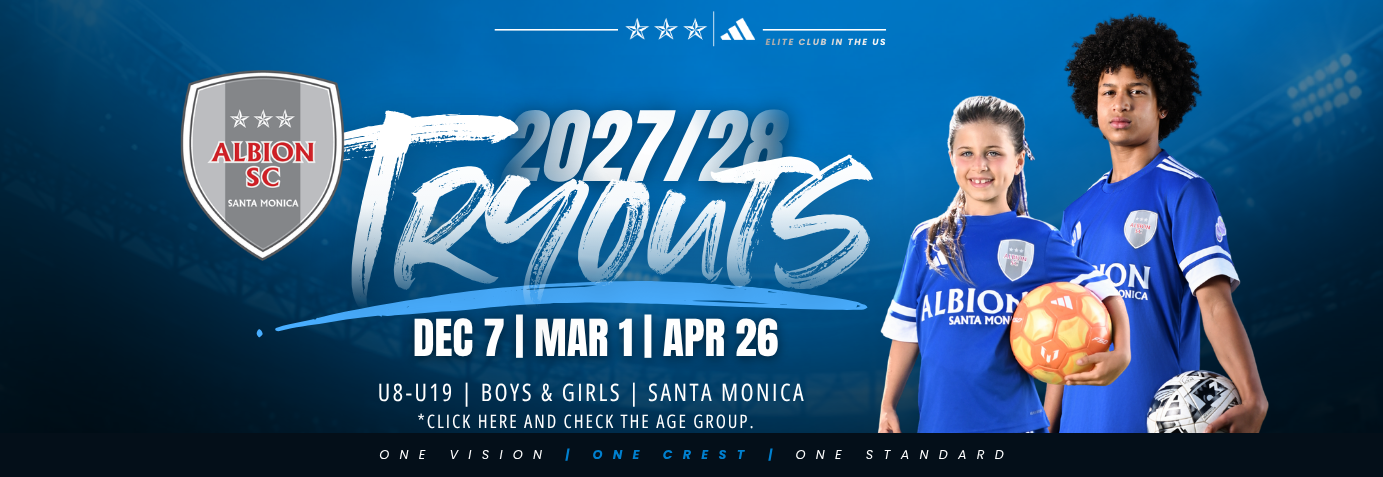 ALBION SC Santa Monica Tryouts Schedule